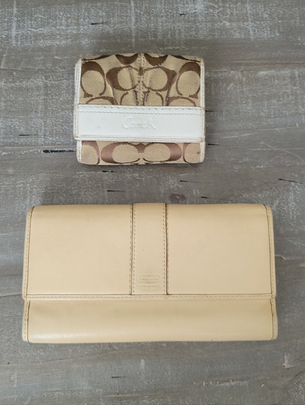 Bundle Of Coach * Flawed* Wallets
